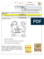 CLASE IM. Cita Biblica Exo. 20 - 12 (Guia Alumno) (Ley#5)