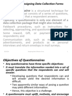 Chap - 9 Designing Data Collection Forms