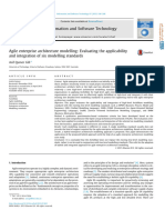 Agile Enterprise Architecture Modelling