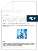 Informe de Los Materiales de Laboratorio (1) Elvis