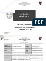 Plan Clase - 1ero - Uac 3 - Lengua y Com - Dulce 2023-2024