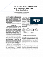 Implementation of Three Phase Grid Conne