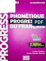 5 Intermédiaire A2 B2 Phonétique Progressive Du Français 2017