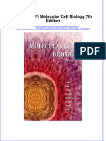 Molecular Cell Biology 7Th Edition Full Chapter