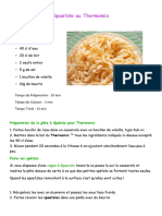 Spaetzle Au Thermomix