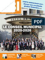 Le Conseil Municipal 2020-2026: Encore Une Excellente Gestion Financière