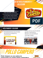 Proceso de Reclutamiento y Selección Pollo Campero.