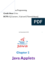 Chapter 2 Java Applet