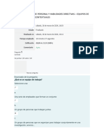 Examen - Gestion de Personal y Habilidades Directivas - Equipos de Trabajo Aspectos Contextuales