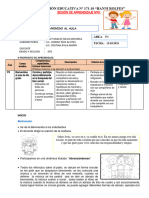 Sesion Personal Bienvenido Al Aula