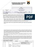 PLANIFICACIÓN ANUAL CIENCIA Y TECNOLOGÍA 4° (Recuperado Automáticamente)