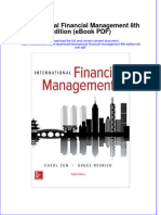 International Financial Management 8th Edition Ebook PDF