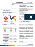 Hoja MSDS Disolvente - Ignifuga - Retardadora - Al - Fuego