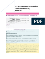 La Perspectiva Psicosocial en La Atencion A Personas Victimas de Violencia y Violaciones A DDHH