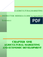 Agricultural Marketing