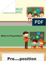 3 B Dependent Prepositions