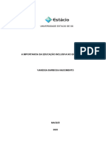 Relatório Pesquisa e Prática em Educação