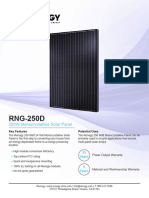 250 Watt 24 Volt Monocrystalline Solar Panel Specifications