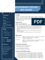 Muhammad Eizham Resume