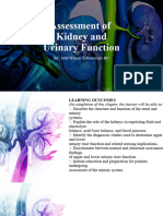 Assessment of Kidney and Urinary Function