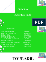 Tourism Business Plan