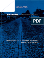 Paralelepípedos e Alvenaria Poliédrica Manual de Utilizaçac) Governo Do Estado Do Paran Secretaria de Estado Da Indústria e Do Comrcio