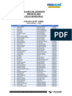 Examen de Admisión Premuni Abril 2024 - Turno Mañana