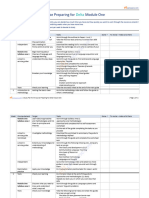 Study Plan Delta Module One