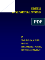 Total Parenteral Nutrition