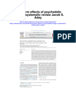 Long Term Effects of Psychedelic Drugs A Systematic Review Jacob S Aday Full Chapter