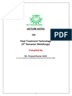 SM 5th-Sem Meta Heat-Treatment-Technology