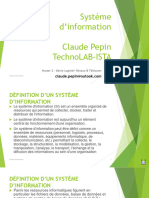 Système D'information Génie Logiciel Réseau Télécom v1.0