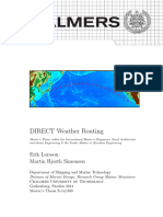 DIRECT Weather Routing: Erik Larsson Martin Hjorth Simonsen