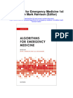 Algorithms For Emergency Medicine 1St Edition Mark Harrison Editor Full Chapter