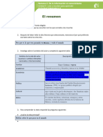 El Resumen: Unidad II. Leer y Escribir para Aprender