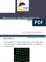 Movimento Das Discordâncias