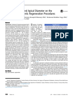 Influence of Age and Apical Diameter On The