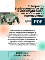 Impacto Socioeconomico de La Automatizacion