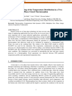 Numerical Modelling of The Temperature Distribution in A Two-Phase Closed Thermosyphon