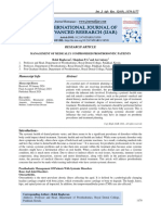 Management of Medically Compromised Prosthodontic Patients