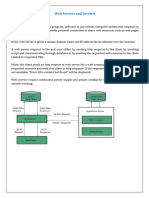 Web Servers and Servlets