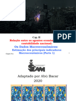 Cap. II - Parte 1. Calculo Dos Principais Indicadores Macroeconomicos
