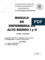 Enfermeria Alto Riesgo - Modulo 2020