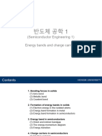 W2 - SE1 - Energy Bands and Charge Carriers