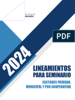 Lineamientos para Seminario 2024 - Privados Cooperativa y Municipal