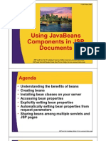 Using Javabeans Components in JSP Documents: Agenda