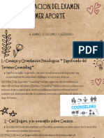 1.-Consejo y Orientación Psicologica." Significado Del Termino Counseling".