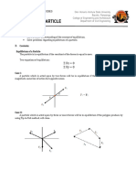 Module 5 Equilibrium of Particles