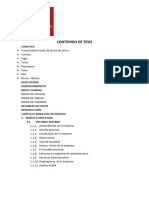 Contenido de Tesis Carrera de Administración de Empresas.