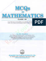 RD Sharma Mcqs 2023-2024 Class 12 (R.D.sharMA) (Z-Library)